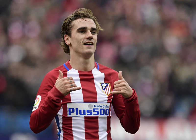 Griezmann đã gia hạn hợp đồng với Atletico đến 2022.