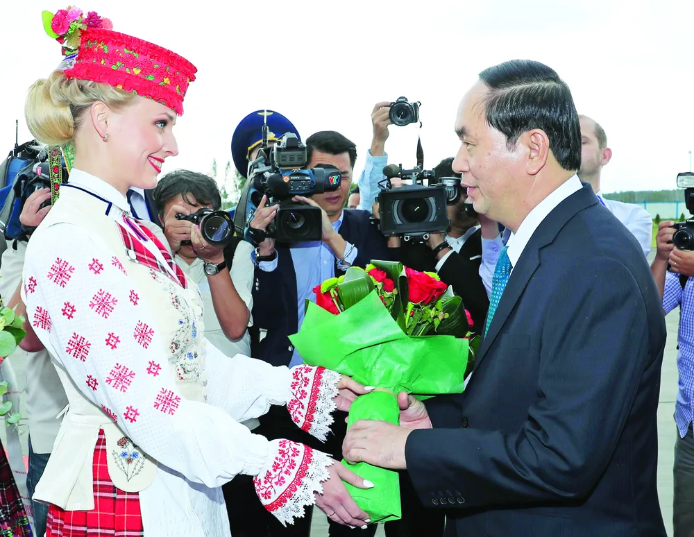 Chủ tịch nước Trần Đại Quang thăm Cộng hòa Belarus ảnh 1 Chủ tịch nước Trần Đại Quang thăm Cộng hòa Belarus ảnh 1