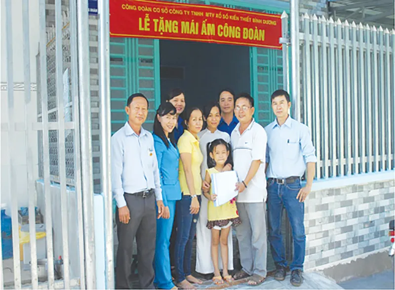 Công ty TNHH MTV Xổ số kiến thiết Bình Dương: “Vì người lao động” ảnh 2 Công ty TNHH MTV Xổ số kiến thiết Bình Dương: “Vì người lao động” ảnh 2