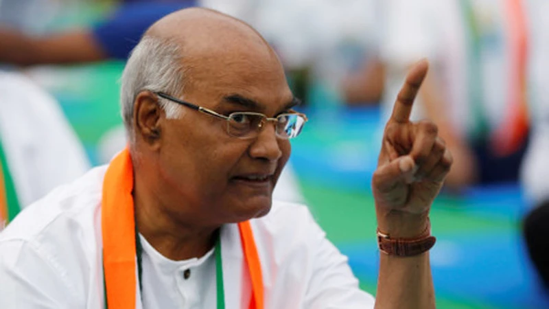  Ứng cử viên Ram Nath Kovind đang có lợi thế. Ảnh: REUTERS