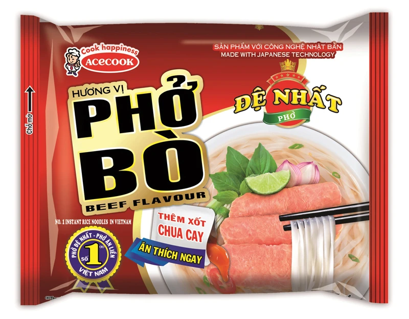 ACECOOK giới thiệu Phở Đệ Nhất chất lượng cải tiến 