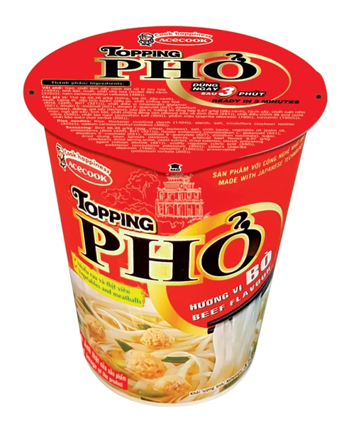 Ra mắt sản phẩm PHỞ LY TOPPING