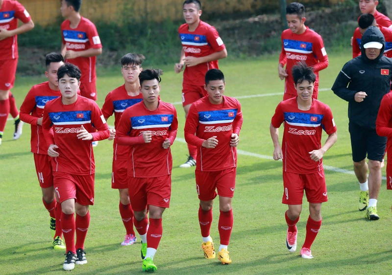 Có người nói rằng U22 Việt Nam là một bản sao của HAGL đang chơi tại V-League. Ảnh: Minh Hoàng