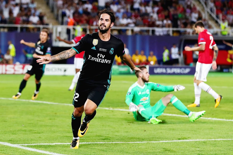 Isco vừa có màn trình diễn xuất sắc trước Man.United.