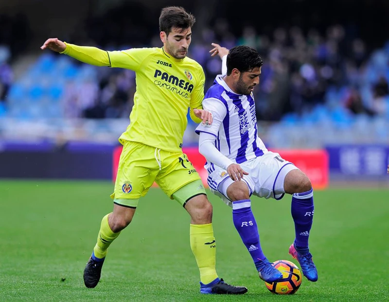 Sociedad (phải) và Villarreal hứa hẹn trận đấu cân bằng