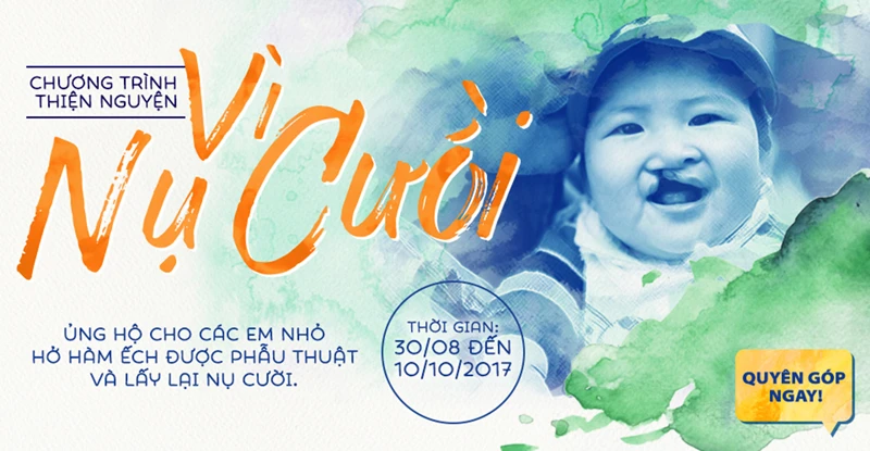 Phát động chương trình “Vì nụ cười”
