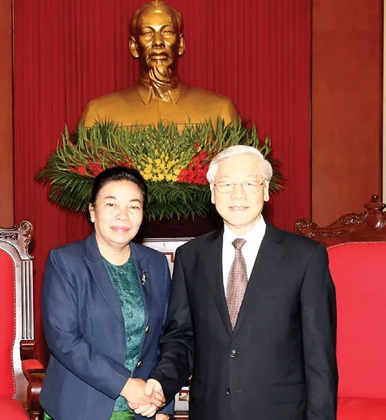 Giữ gìn, vun đắp mối quan hệ đoàn kết đặc biệt Việt Nam - Lào ảnh 1 Giữ gìn, vun đắp mối quan hệ đoàn kết đặc biệt Việt Nam - Lào ảnh 1