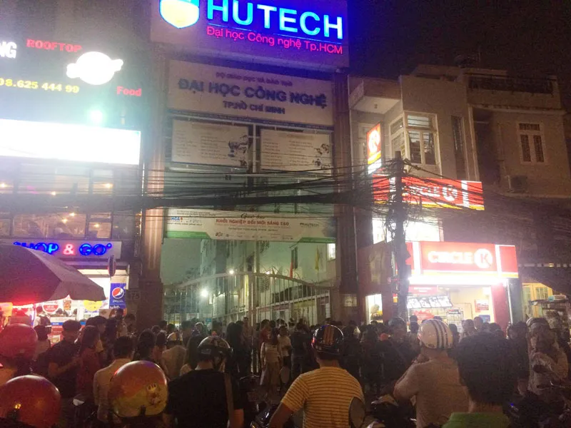 Lực lượng chức năng phong tỏa hiện trường