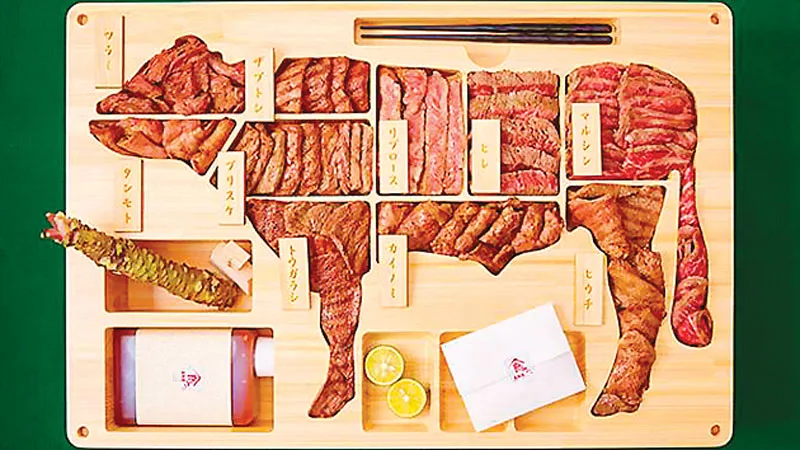 Hộp cơm bento thịt bò giá 3.500 USD