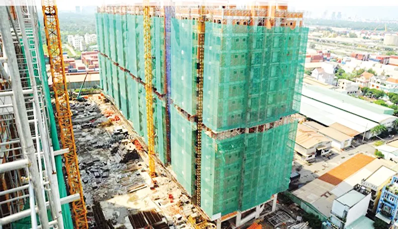 Dự án Him Lam ​Phú An quận 9 được LienvietPost Bank bảo lãnh Ảnh: HUY ANH