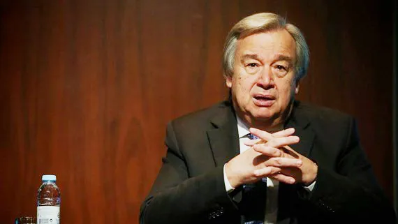 Tổng Thư ký LHQ Antonio Guterres. Ảnh EPA