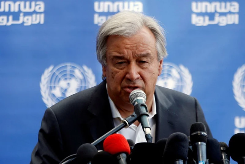 Tổng thư ký Liên Hiệp Quốc Antonio Guterres ẢNH: REUTERS