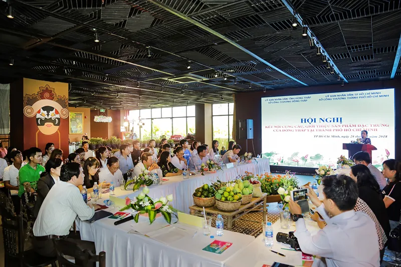 Dấu ấn sản vật và văn hóa Đồng Tháp tại TP Hồ Chí Minh ảnh 2 Dấu ấn sản vật và văn hóa Đồng Tháp tại TP Hồ Chí Minh ảnh 2