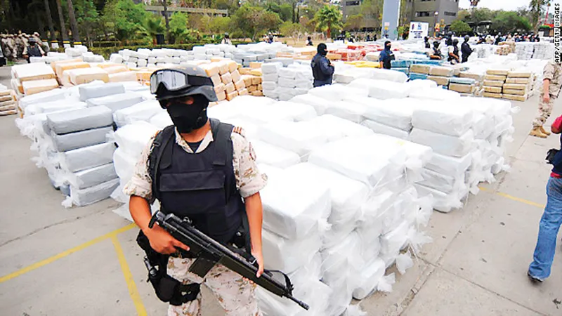 Guatemala bắt giữ 3 tấn cocaine