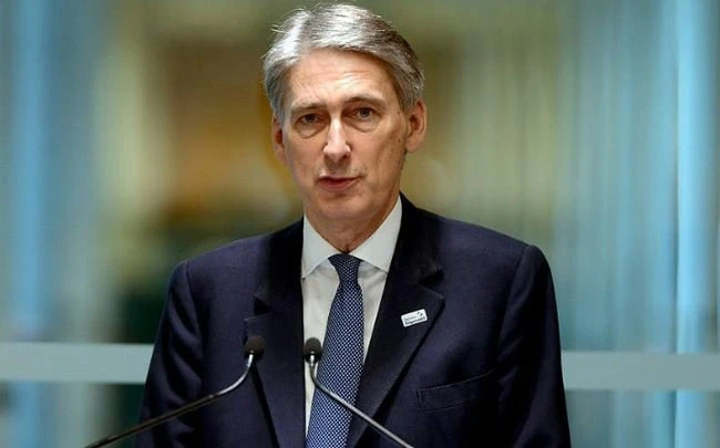 Bộ trưởng Tài chính Anh Philip Hammond. Ảnh: Telegraph