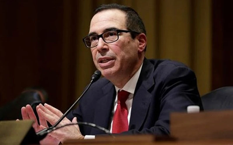 Bộ trưởng Tài chính Mỹ Steven Mnuchin. (Ảnh: Reuters)