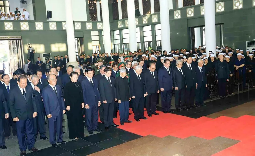 Lễ Quốc tang Chủ tịch nước Trần Đại Quang ảnh 4