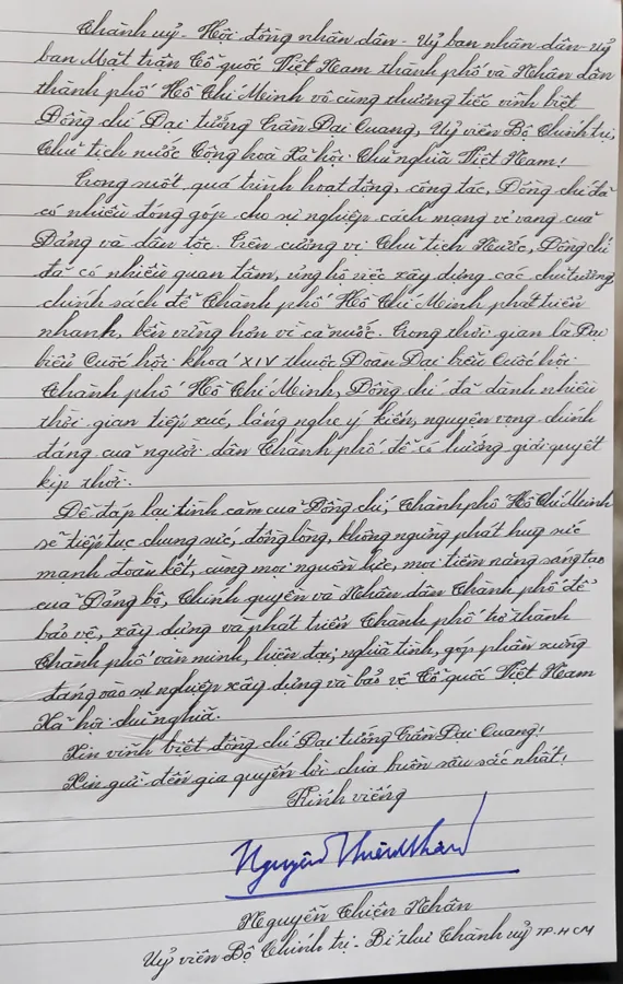 Lễ Quốc tang Chủ tịch nước Trần Đại Quang ảnh 20