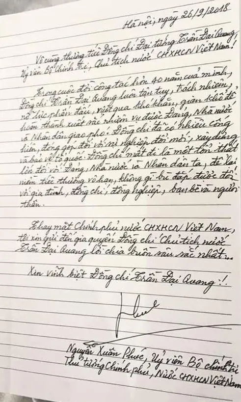 Lễ Quốc tang Chủ tịch nước Trần Đại Quang ảnh 14