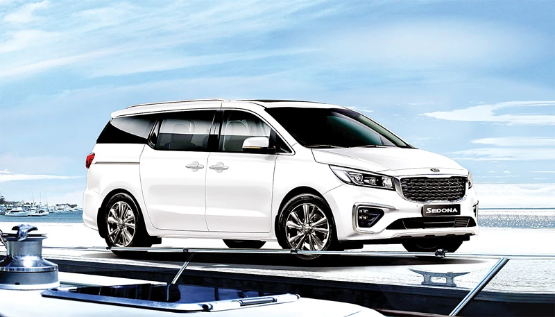 Kia Sedona mới thu hút sự quan tâm của khách hàng Việt, giá bán dự kiến nằm trong khoảng 1,1 - 1,4 tỷ đồng