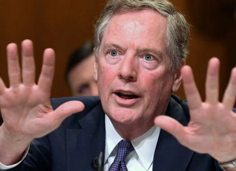 Đại diện Thương mại Mỹ Robert Lighthizer. (Nguồn: Reuters)