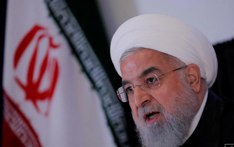 Tổng thống Iran Hassan Rouhani. Ảnh:reuters