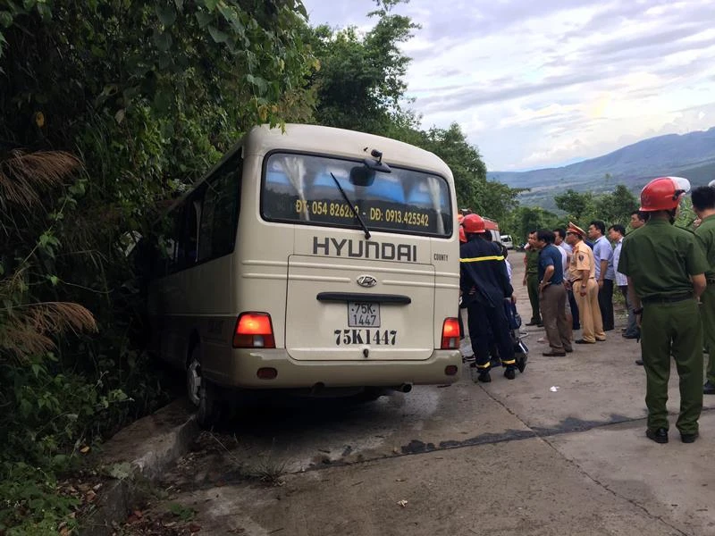 Hiện trường vụ tai nạn