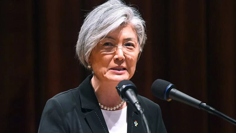 Ngoại trưởng Hàn Quốc Kang Kyung-wha. Ảnh: Sputnik