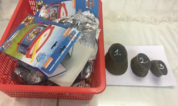 3 khúc sừng tê giác bị phát hiện