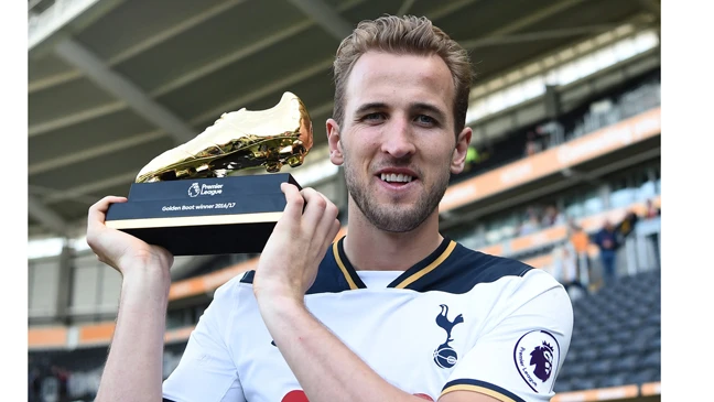 Harry Kane bên danh hiệu Chiếc giày vàng Premier League thứ hai liên tiếp trong sự nghiệp.