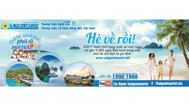 “Trời hè xanh biếc, phải đi mới biết!”