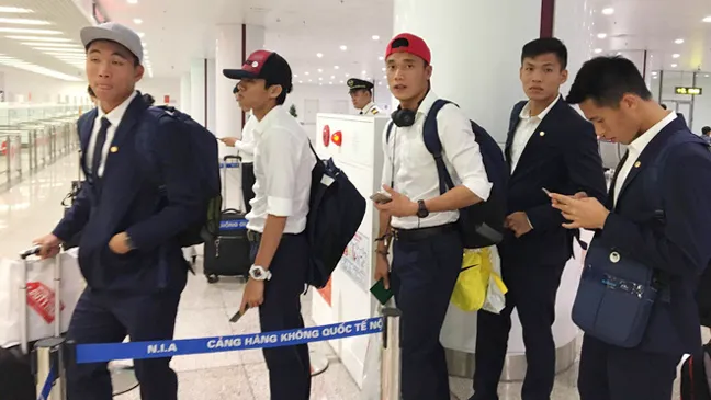 U20 Việt Nam về nước