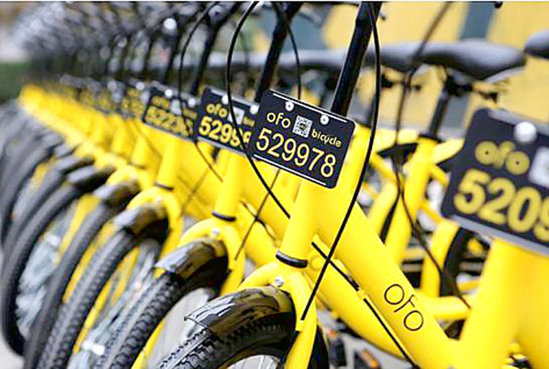 Dịch vụ bike-sharing ở Trung Quốc thu hút vốn đầu tư