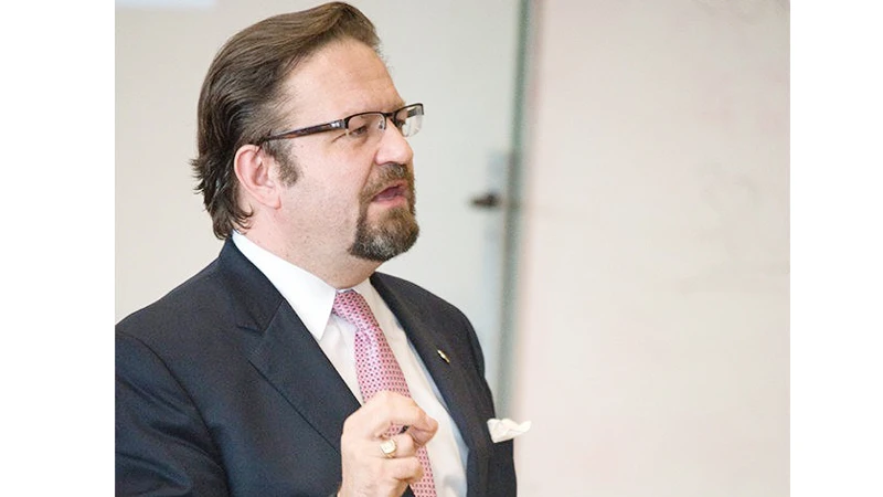 Ông Sebastian Gorka, Phó Trợ lý của Tổng thống Mỹ Trump. (Nguồn: Breitbart)