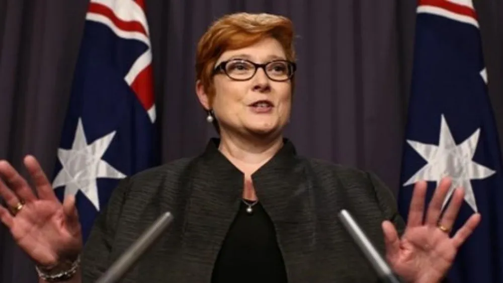 Bộ trưởng Quốc phòng Australia Marise Payne. Ảnh: Reuters