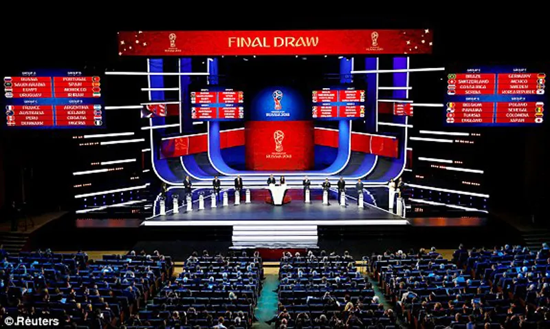 Bốc thăm chia bảng VCK World Cup 2018: Đại chiến bán đảo Iberia, Anh gặp Bỉ, Brazil dễ thở ảnh 2