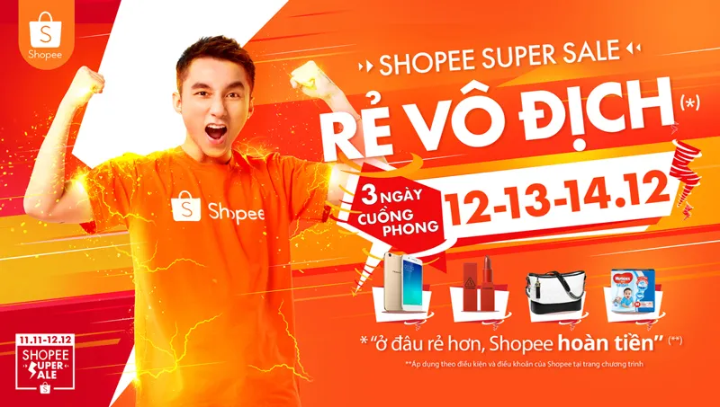 Shopee đạt kỷ lục hơn 1 triệu đơn hàng trong 72 giờ