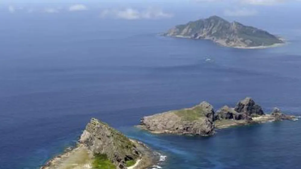 Quần đảo tranh chấp mà Nhật Bản gọi là Senkaku trong khi Trung Quốc gọi là Điếu Ngư trên Biển Hoa Đông. Ảnh: KYODO/TTXVN