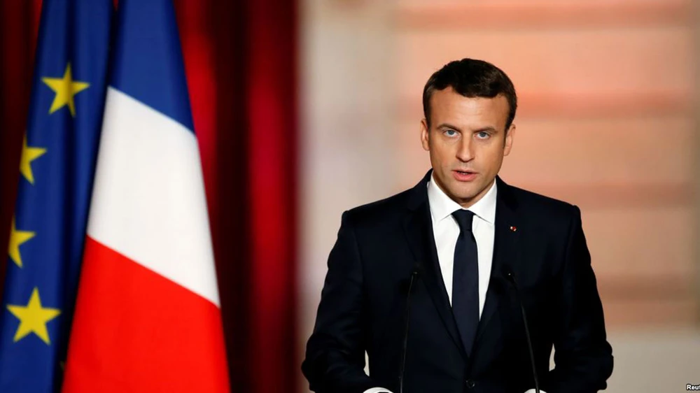 Tổng thống Pháp Emmanuel Macron. Ảnh: Reuters