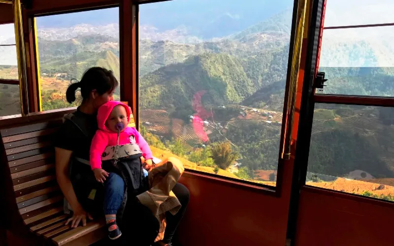 Cảnh sắc Tây Bắc có một không hai nhìn từ tàu hỏa leo núi Mường Hoa ảnh 5