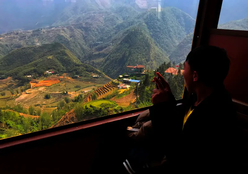 Cảnh sắc Tây Bắc có một không hai nhìn từ tàu hỏa leo núi Mường Hoa ảnh 7
