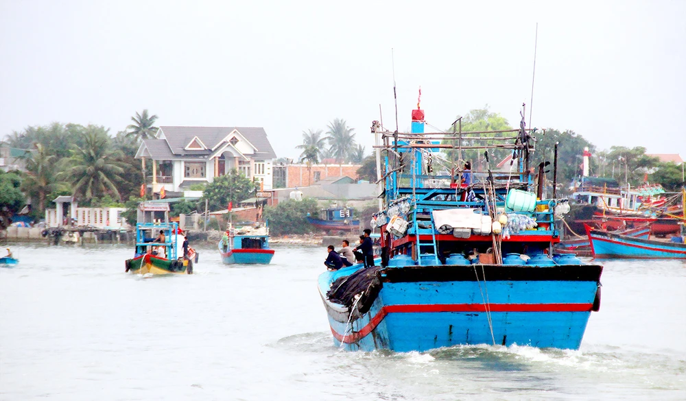 Đội tàu của “cọp biển” Gành Cả ra khơi