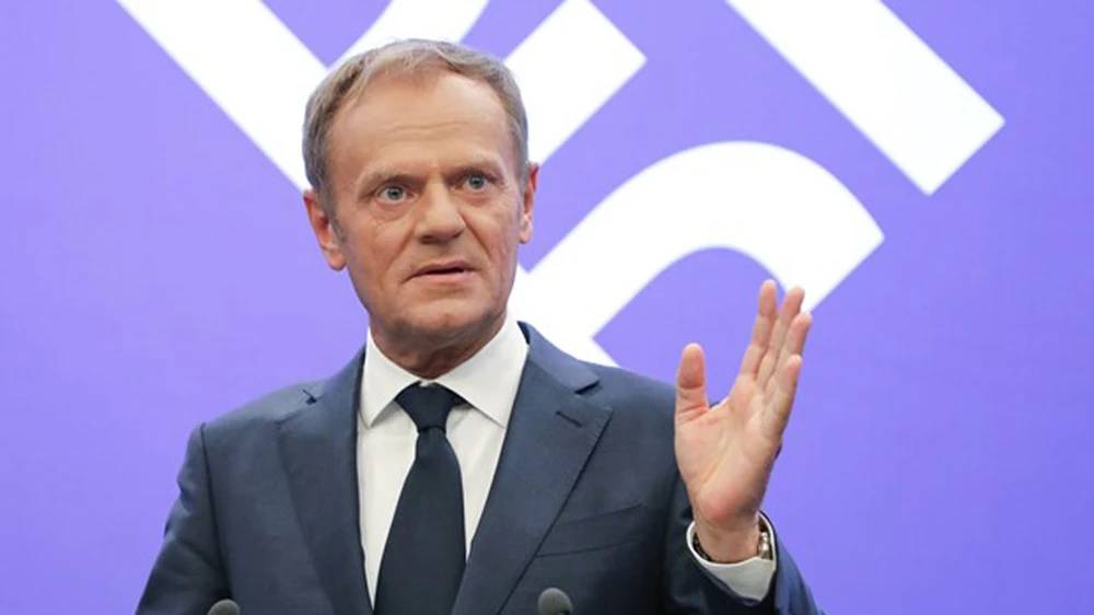 Chủ tịch Hội đồng châu Âu (EC) Donald Tusk