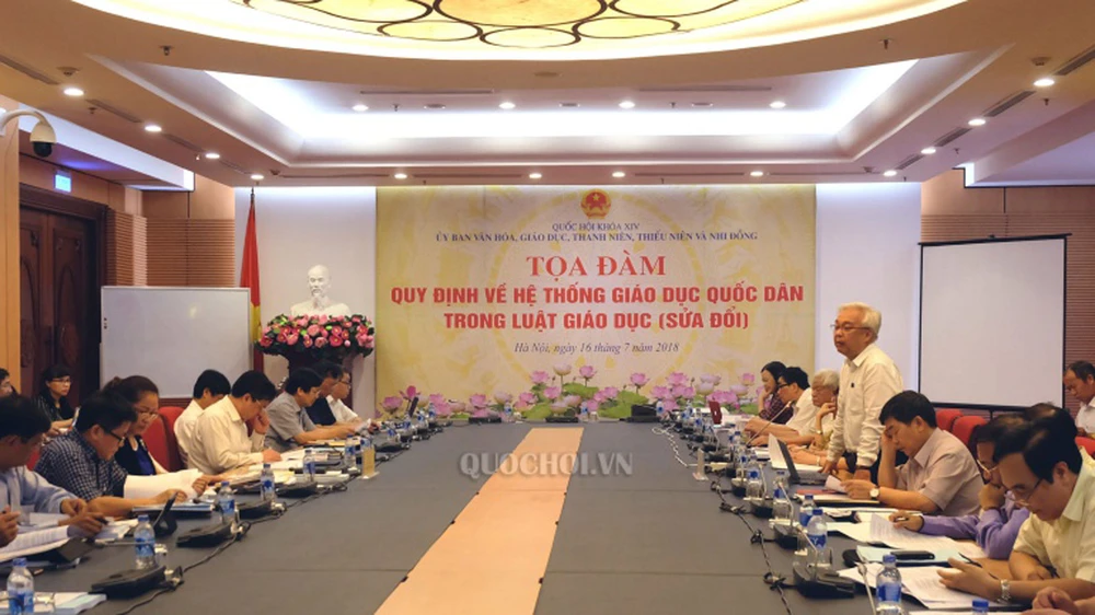 Quang cảnh buổi tọa đàm