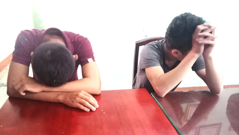 Các đối tượng thuê nhà nghỉ sử dụng ma túy