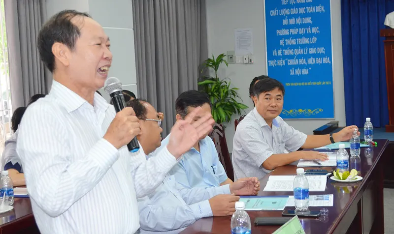 PGS-TS Nguyễn Minh Kiều cho rằng cần mạnh dạn đào tạo chương trình TS định hướng ứng dụng
