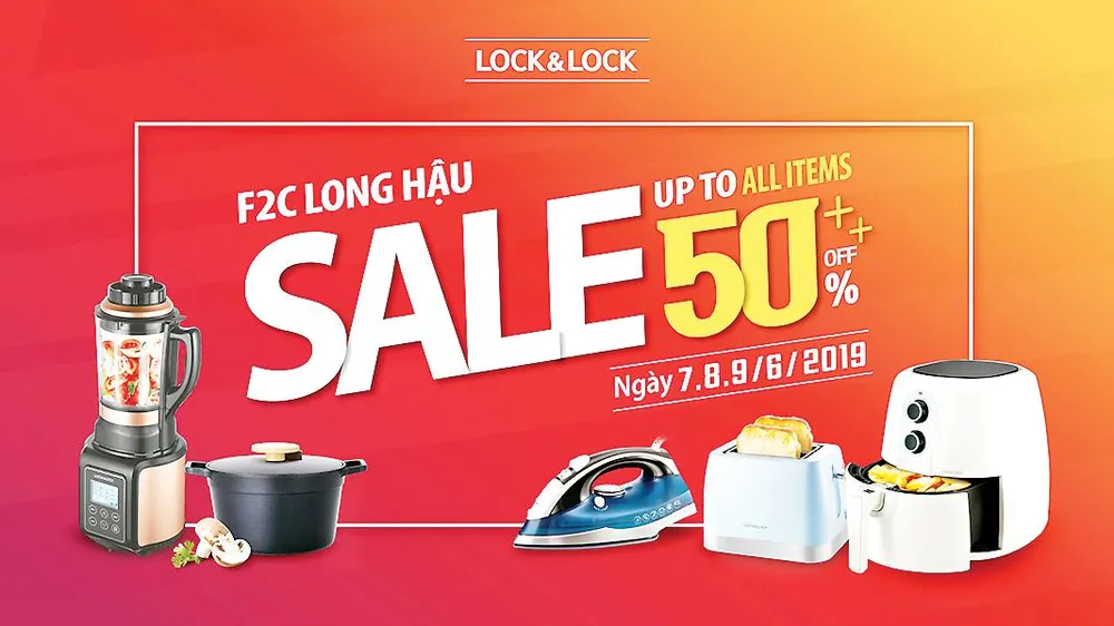 Lock&Lock Long Hậu chào hè 2019 bằng chương trình giảm giá sốc