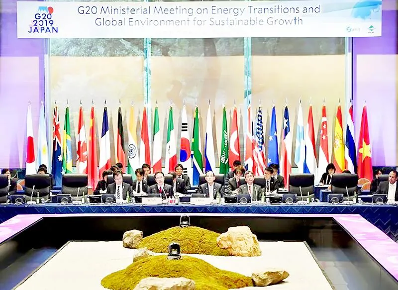 Cuộc họp các bộ trưởng năng lượng và môi trường của G20 ngày 15-6