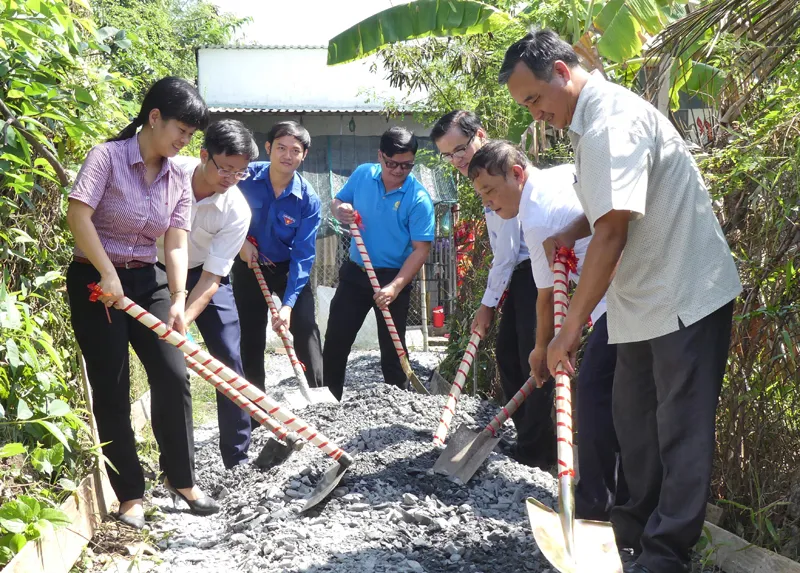 Khánh thành tuyến hẻm giao thông nông thôn tại huyện Bình Chánh ảnh 5