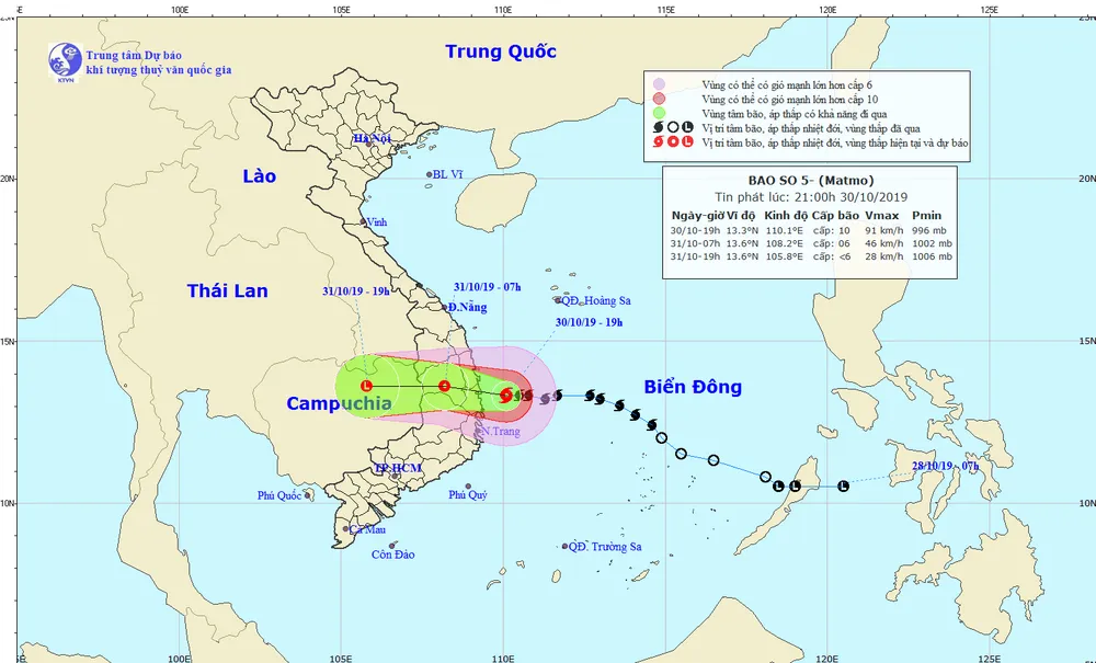 Đêm 30-10, Bình Định “gồng mình” ứng phó với bão số 5  ảnh 3
